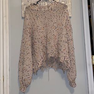 Distressed Sweater